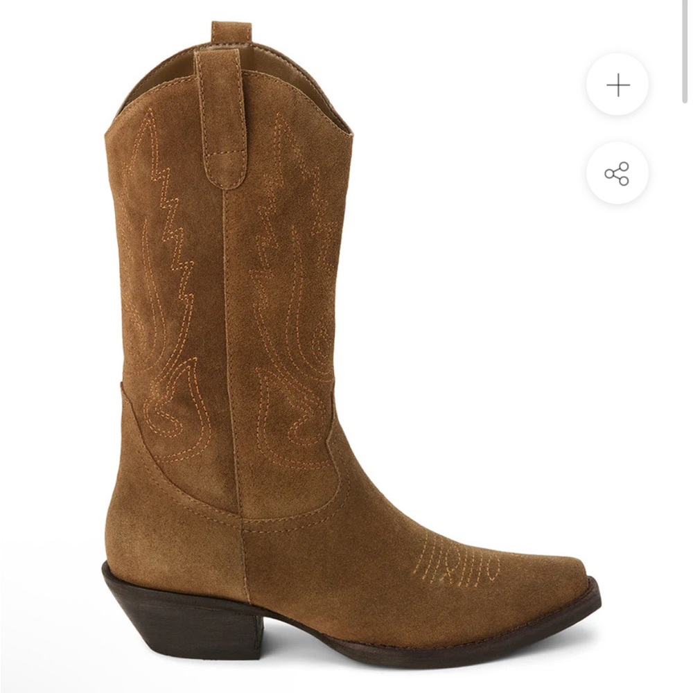 Coconuts by Matisse Tan Heeled Gaucho Boots